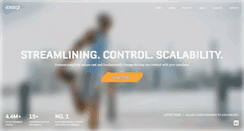 Desktop Screenshot of exerp.com